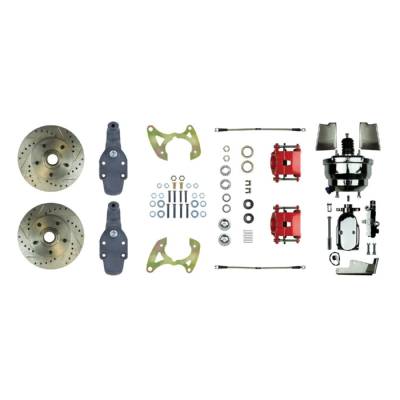 The Right Stuff Detailing - The Right Stuff Detailing FSC59DCDZX Front Brake Conversion Kit for Chevy