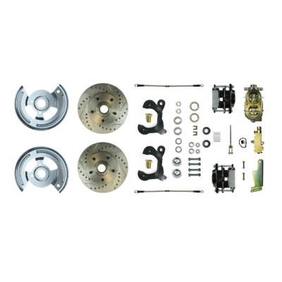 The Right Stuff Detailing - The Right Stuff Detailing FSC59SDCS Front Brake Conversion Kit for Chevy
