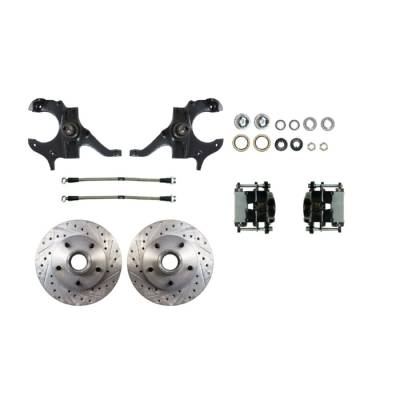 The Right Stuff Detailing - The Right Stuff Detailing AFXWK80DS Front Brake Conversion Kit for GM