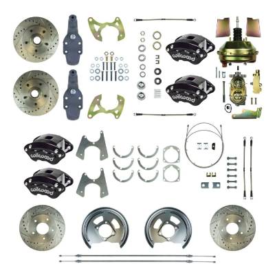 The Right Stuff Detailing - The Right Stuff Detailing FSC604DCDS Front & Rear Brake Conversion Kit for Chevy