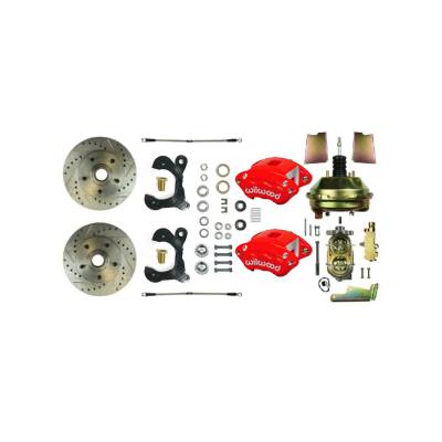 The Right Stuff Detailing - The Right Stuff Detailing FSC60DCCZ Chevy Brake Conversion Kit Front & Rear