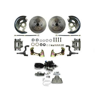 The Right Stuff Detailing - The Right Stuff AFXDC06CY Select GM Cars Brake Conversion Kit Front