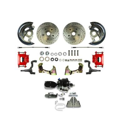 The Right Stuff Detailing - The Right Stuff AFXDC06CZY Select GM Cars Brake Conversion Kit Front
