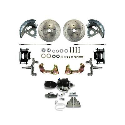 The Right Stuff Detailing - The Right Stuff AFXDC06DSY Select GM Cars Brake Conversion Kit Front