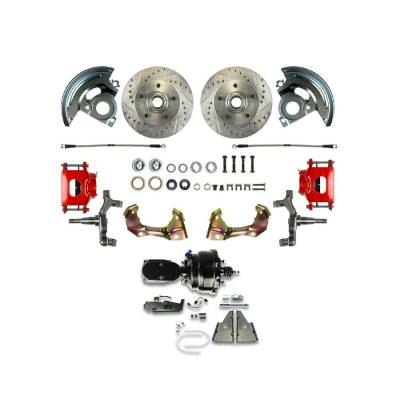 The Right Stuff Detailing - The Right Stuff AFXDC06DZY Select GM Cars Brake Conversion Kit Front