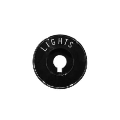 Trim Parts - Trim Parts 1073 1955-56 Full-Size Chevrolet "Lights" Dash Bezel EACH