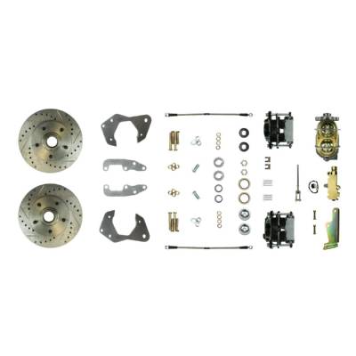 The Right Stuff Detailing - The Right Stuff Detailing FSC65SDCS Front Brake Conversion Kit for Chevy