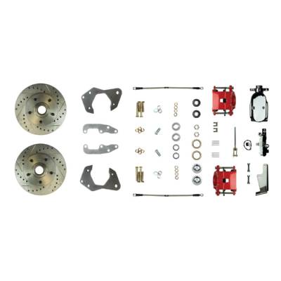 The Right Stuff Detailing - The Right Stuff Detailing FSC65SDCZX Front Brake Conversion Kit for Chevy