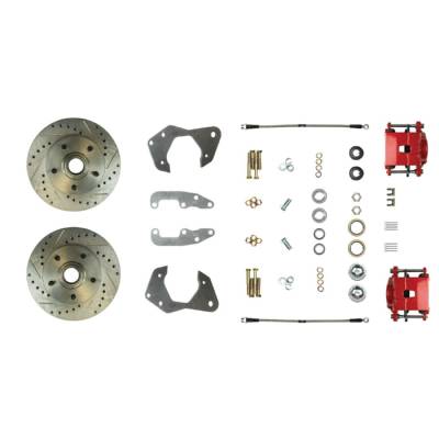 The Right Stuff Detailing - The Right Stuff Detailing FSC65WKCZ Front Brake Conversion Kit for Chevy