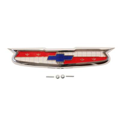 Trim Parts - Trim Parts 1022 1955 Full-Size Chevrolet Hood Emblem Assembly EACH