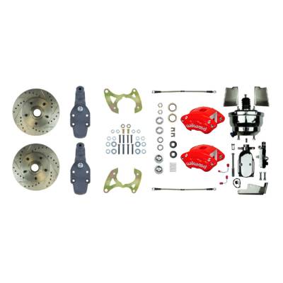The Right Stuff Detailing - The Right Stuff Detailing FSC66DCDZX Front Brake Conversion Kit for Chevy