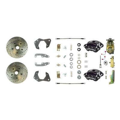 The Right Stuff Detailing - The Right Stuff Detailing FSC66SDCS Front Brake Conversion Kit for Chevy