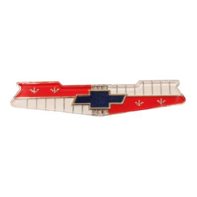 Trim Parts - Trim Parts 1302 1956 & 1960 Full-Size Chevrolet V-8 & 6-Cylinder Trunk Emblem EA
