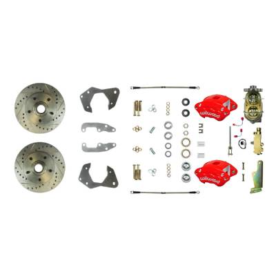 The Right Stuff Detailing - The Right Stuff Detailing FSC66SDCZ Front Brake Conversion Kit for Chevy