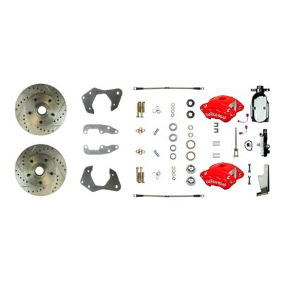 The Right Stuff Detailing - The Right Stuff Detailing FSC66SDCZX Front Brake Conversion Kit for Chevy