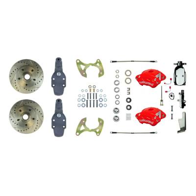 The Right Stuff Detailing - The Right Stuff Detailing FSC66SDDZX Front Brake Conversion Kit for Chevy