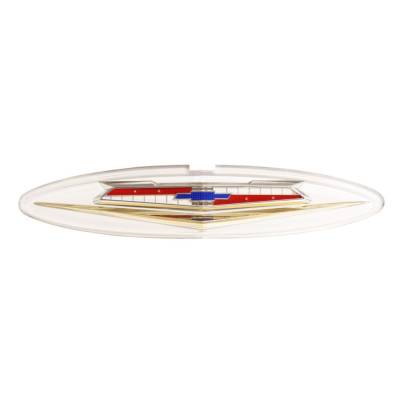 Trim Parts - Trim Parts 2076 1960 Full-Size Chevrolet & El Camino Grille Emblem 283 V-8 EACH