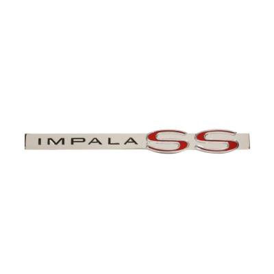Trim Parts - Trim Parts 2191 1962 Full-Size Chevrolet Trunk Emblem "Impala SS" EACH