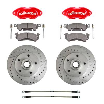 The Right Stuff Detailing - The Right Stuff Detailing RCP79Z Front Brake Conversion Kit for Chevy/Pontiac