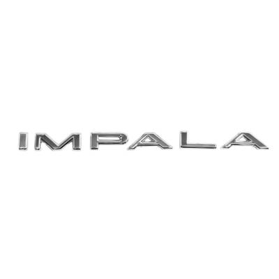 Trim Parts - Trim Parts 2255 1963 Impala Rear Quarter Molding Letters "Impala" SET