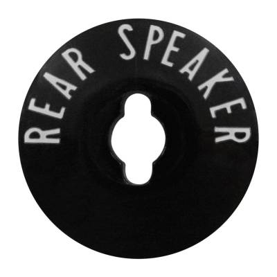 Trim Parts - Trim Parts 1433 1957 Full-Size Chevrolet Rear Speaker Bezel EACH