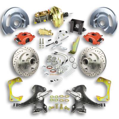 The Right Stuff Detailing - The Right Stuff Detailing TDC6016DZ RWD Brake Conversion Kit for Chevy/GMC