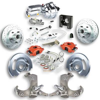 The Right Stuff Detailing - The Right Stuff Detailing TDC6325ZX Brake Conversion Kit for Chevy/GMC