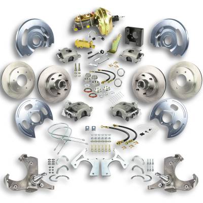 The Right Stuff Detailing - The Right Stuff Detailing TDC6356 RWD Brake Conversion Kit for Chevy/GMC