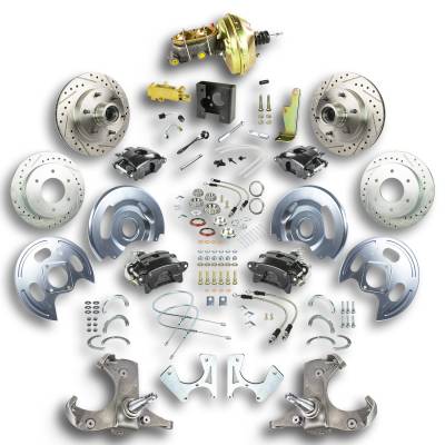 The Right Stuff Detailing - The Right Stuff Detailing TDC6356B Brake Conversion Kit Chevy/GMC RWD