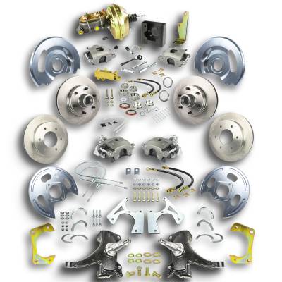 The Right Stuff Detailing - The Right Stuff Detailing TDC6356D Brake Conversion Kit for Chevy/GMC RWD