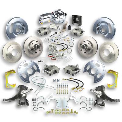 The Right Stuff Detailing - The Right Stuff Detailing TDC6356DX RWD Brake Conversion Kit for Chevy/GMC