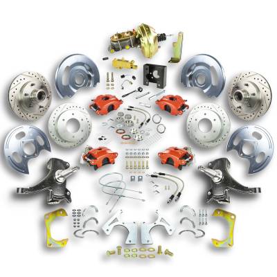 The Right Stuff Detailing - The Right Stuff Detailing TDC6356DZ RWD Brake Conversion Kit for Chevy/GMC