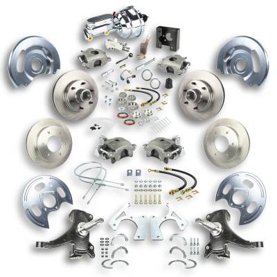 The Right Stuff Detailing - The Right Stuff Detailing TDC6356X RWD Brake Conversion Kit for Chevy/GMC