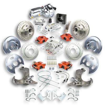 The Right Stuff Detailing - The Right Stuff Detailing TDC6356ZX RWD Brake Conversion Kit for Chevy/GMC