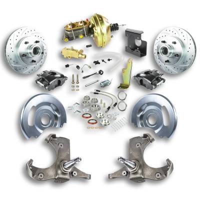 The Right Stuff Detailing - The Right Stuff Detailing TDC6725B RWD Brake Conversion Kit for Chevy/GMC