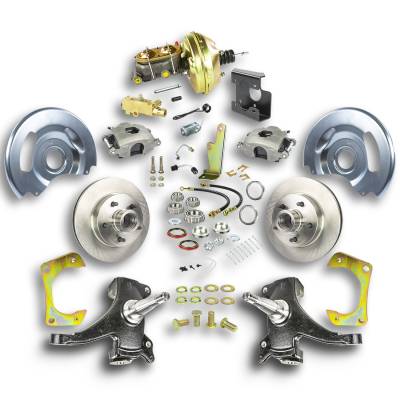 The Right Stuff Detailing - The Right Stuff Detailing TDC6725D RWD Brake Conversion Kit for Chevy/GMC