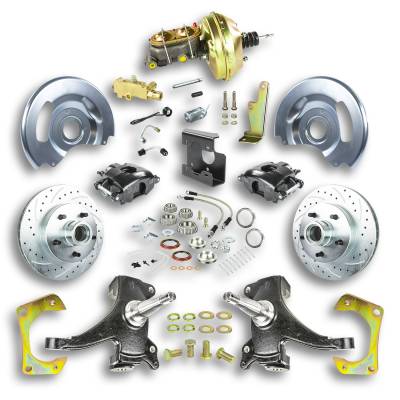 The Right Stuff Detailing - The Right Stuff Detailing TDC6725DB RWD Brake Conversion Kit for Chevy/GMC