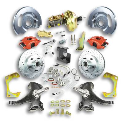 The Right Stuff Detailing - The Right Stuff Detailing TDC6725DZ RWD Brake Conversion Kit for Chevy/GMC