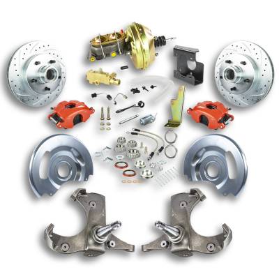 The Right Stuff Detailing - The Right Stuff Detailing TDC6725Z RWD Brake Conversion Kit for Chevy/GMC