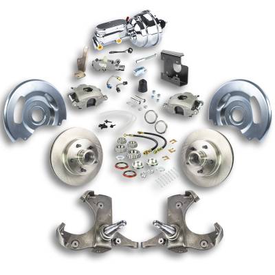 The Right Stuff Detailing - The Right Stuff Detailing TDC6725X RWD Brake Conversion Kit for Chevy/GMC