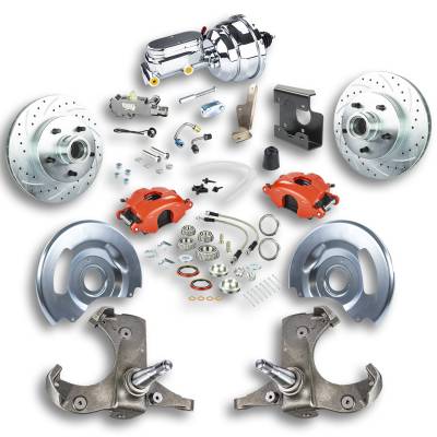 The Right Stuff Detailing - The Right Stuff Detailing TDC6725ZX RWD Brake Conversion Kit for Chevy/GMC