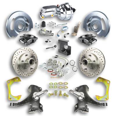 The Right Stuff Detailing - The Right Stuff Detailing TDC6726DBX RWD Brake Conversion Kit for Chevy/GMC