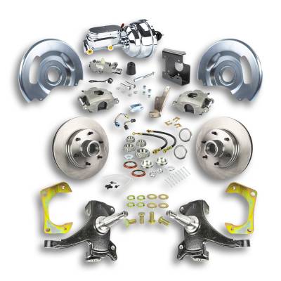 The Right Stuff Detailing - The Right Stuff Detailing TDC6726DX RWD Brake Conversion Kit for Chevy/GMC