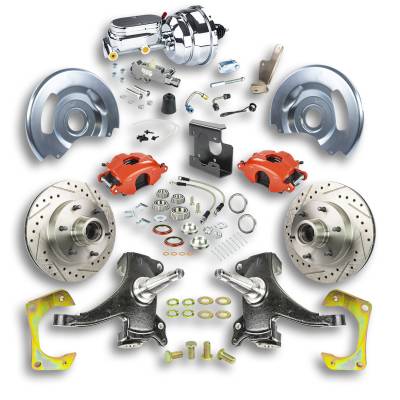 The Right Stuff Detailing - The Right Stuff Detailing TDC6726DZX RWD Brake Conversion Kit for Chevy/GMC