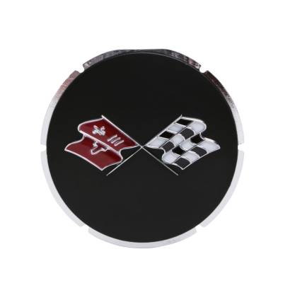 Trim Parts - Trim Parts 5010 1967 Corvette Gas Lid Emblem EACH