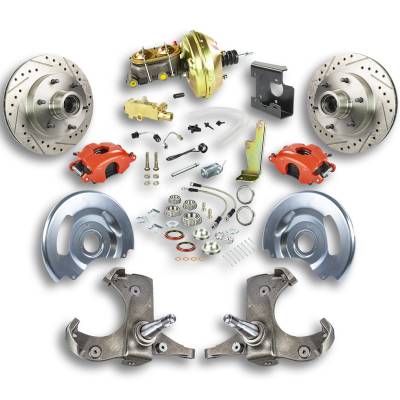 The Right Stuff Detailing - The Right Stuff Detailing TDC6726Z RWD Brake Conversion Kit for Chevy/GMC