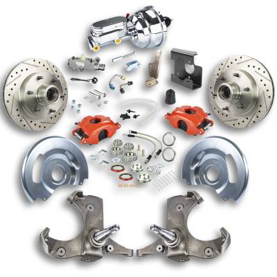 The Right Stuff Detailing - The Right Stuff Detailing TDC6726ZX RWD Brake Conversion Kit for Chevy/GMC