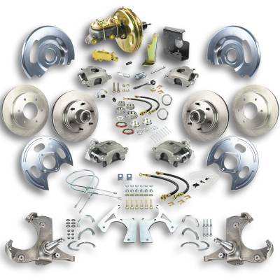 The Right Stuff Detailing - The Right Stuff Detailing TDC6756 RWD Brake Conversion Kit for Chevy/GMC