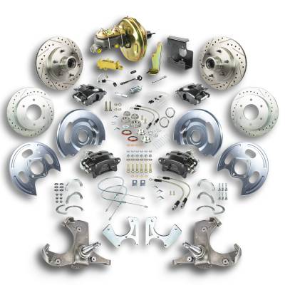 The Right Stuff Detailing - The Right Stuff Detailing TDC6756B Chevy/GMC RWD Brake Conversion Kit