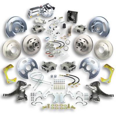 The Right Stuff Detailing - The Right Stuff Detailing TDC6756DX RWD Brake Conversion Kit for Chevy/GMC